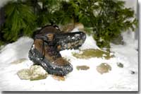 susan mcclure :|: visual merchandising :|: flex messaging :|: boots in the snow